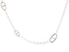 Hermès Sterling Silver Farandole Necklace 120