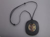 Hermès Horn and Black Lacquer Lift Necklace