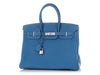 Hermès Mykonos Togo and Iris Verso Birkin 35