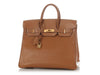 Hermès Vintage Gold Vache Liégée HAC Birkin 32