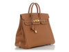 Hermès Vintage Gold Vache Liégée HAC Birkin 32