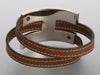 Hermès Etoupe Swift Pousse-Pousse Wrap Bracelet