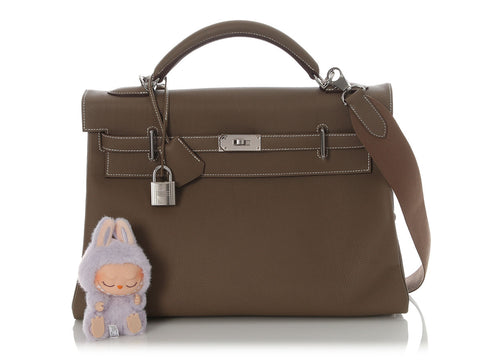 Hermès Etoupe Togo Maxi Kelly 42