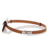 Hermès Gold Epsom Kelly Pocket Belt 18mm
