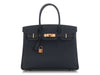 Hermès Bleu Indigo Epsom Birkin 30