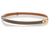 Hermès Etoupe Epsom Kelly Belt 18mm