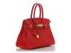Hermès Rouge de Coeur Togo Birkin 30