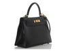 Hermès Black Box Calfskin Kelly 28