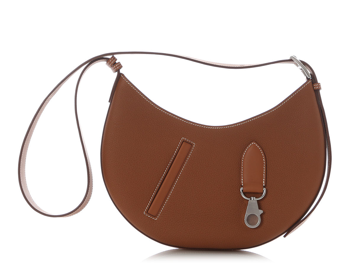 Hermès Gold Togo and Swift Petite Arçon