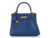 Hermès Bleu France Swift Kelly 25