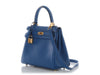 Hermès Bleu France Swift Kelly 25