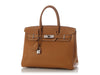 Hermès Natural Sable Fjord Birkin 30