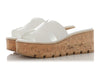 Hermès White Eze 30 Sandals