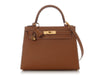 Hermès Gold Epsom Kelly 28