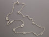 Hermès Sterling Silver Farandole Necklace 120