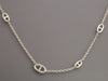 Hermès Sterling Silver Farandole Necklace 120