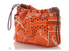 Hermès Orange Silk Eperon d’Or Bandana Fourbi 20 Insert