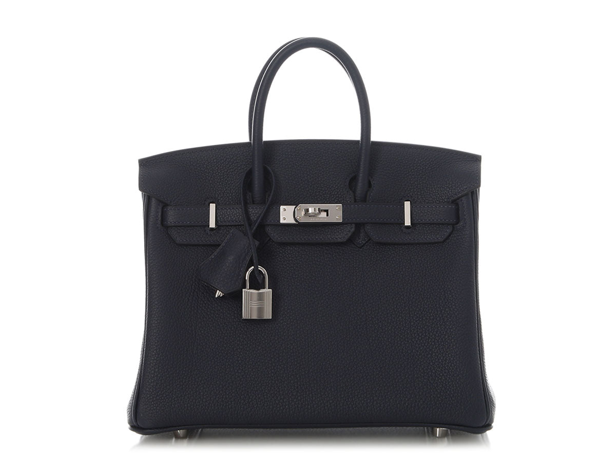 Hermès Bleu Nuit Togo Birkin 25