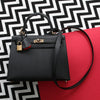 Hermès SO Black and Rouge de Coeur Chèvre Kelly 25