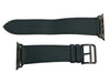 Hermès Green Swift Apple Watch Single Tour Band 46mm
