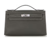 Hermès SO Gris Meyer and Béton Swift Kelly Pochette