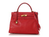 Hermès Vintage Red Swift Kelly 32
