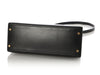 Hermès Vintage Black Box Calfskin Kelly 28