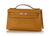 Hermès Jaune Ambre Swift Kelly Pochette