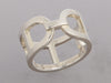 Hermès Medium Sterling Silver Ever Chaîne d’Ancre Ring