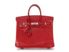 Hermès Bougainvillea Shiny Lizard Birkin 25