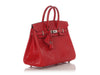 Hermès Bougainvillea Shiny Lizard Birkin 25