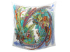 Hermès Plumes en Fête Cashmere Silk Shawl 140cm