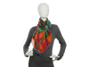 Hermès Jaguar Quetzal Cashmere Silk Shawl 140cm