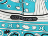 Hermès Peuple du Vent Silk Scarf GM
