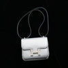 Hermès Argent Chèvre Chamkilight Constance 18