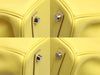 Hermès Lime and Bleut Novillo Verso Birkin 25