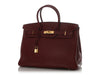 Hermès Rouge H Clémence Birkin 35