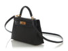 Hermès Black Epsom Kelly 20