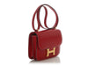 Hermès Rouge Piment Box Calfskin Constance 18