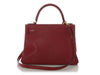 Hermès Rouge Grenat Evercolor Kelly 28