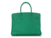 Hermès Menthe Clémence Birkin 30