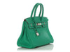 Hermès Menthe Clémence Birkin 30
