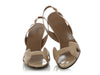 Hermès Beige Patent Night Slingback Sandals