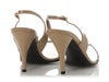 Hermès Beige Patent Night Slingback Sandals