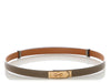 Hermès Etoupe Epsom Kelly Belt PM 18mm