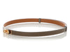 Hermès Etoupe Epsom Kelly Belt PM 18mm