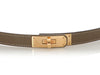 Hermès Etoupe Epsom Kelly Belt PM 18mm