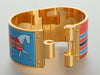 Hermès Extra Wide Couvertures Charnière Bracelet