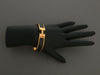 Hermès Narrow Black Clic-Clac Bracelet