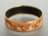 Hermès Wide Enamel Chasse au Bois Bangle